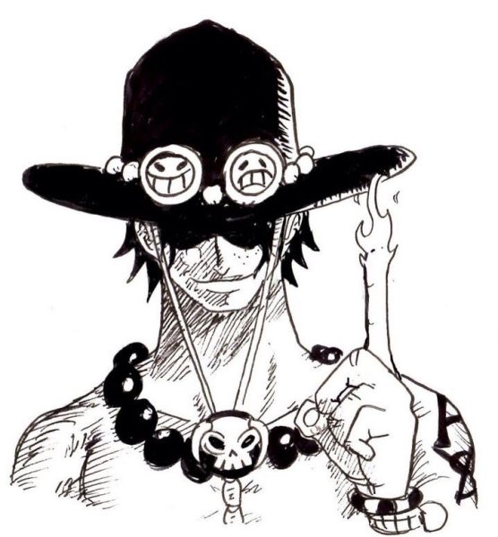 Эйс Ван Пис Манга