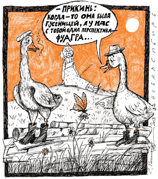 Шутки про гуся