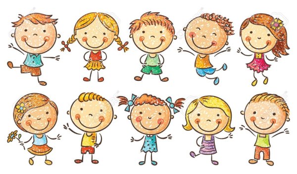 Ребенок схематичное изображение