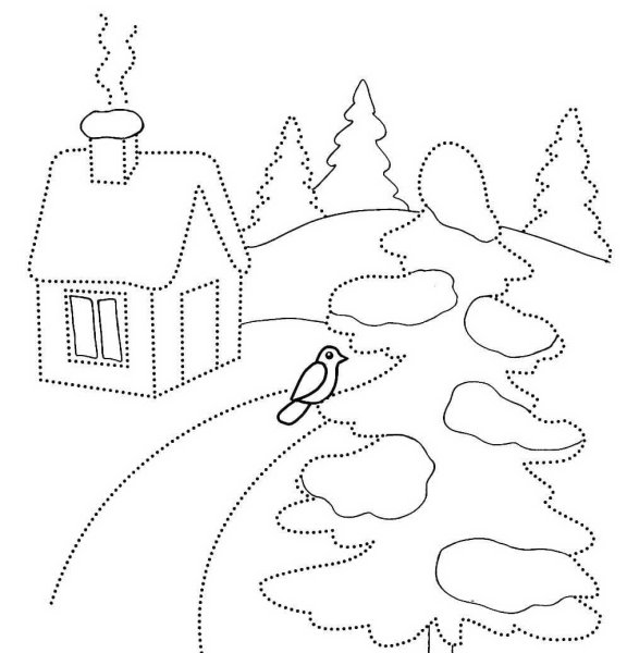 Снегирь раскраска для детей