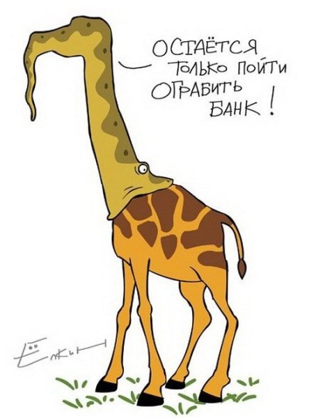 Смешной Жираф