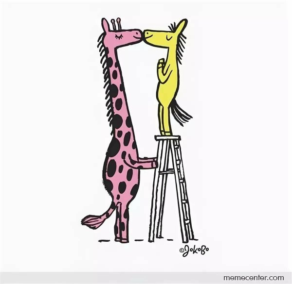 Девочка и Жираф