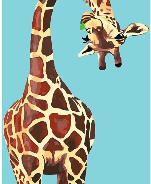 Жираф рисунок