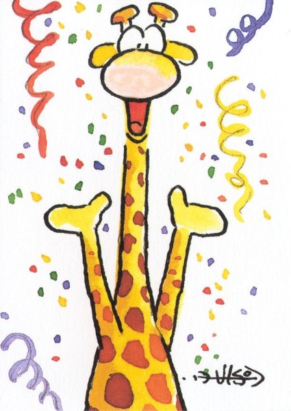 С днём рождения Жирафик