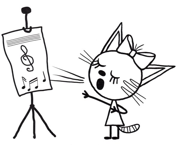 Три кота. Раскраска