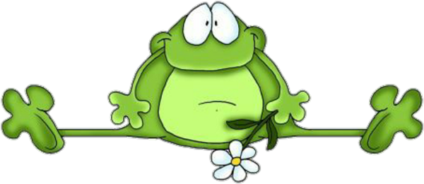 Смешная лягушка рисунок