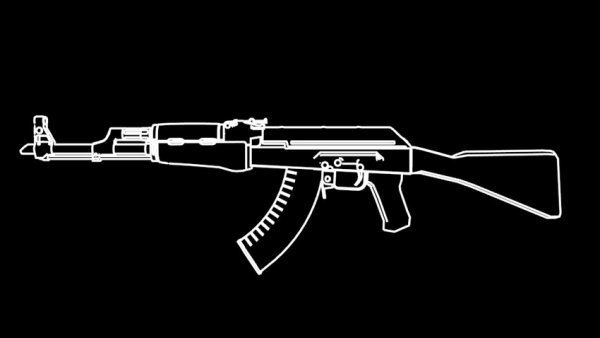 Рисунки оружие КС го АК 47
