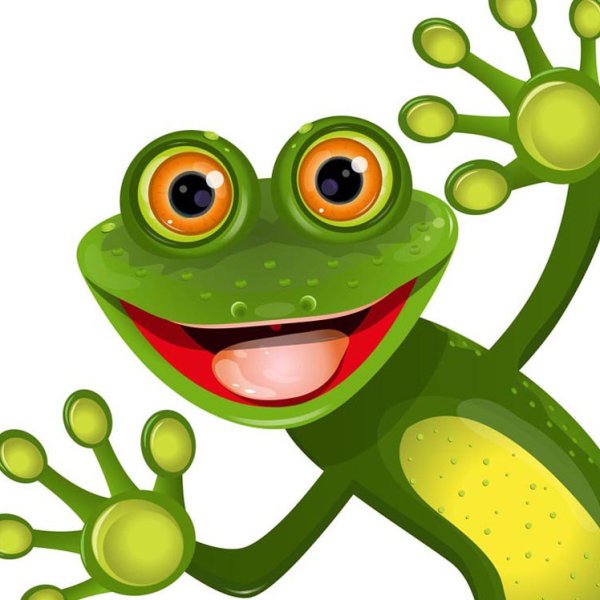 Лягушка рисунок