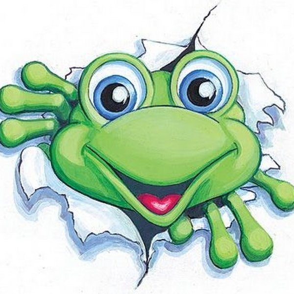 Веселые лягушата