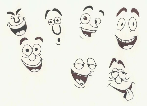 Мультяшные рожицы