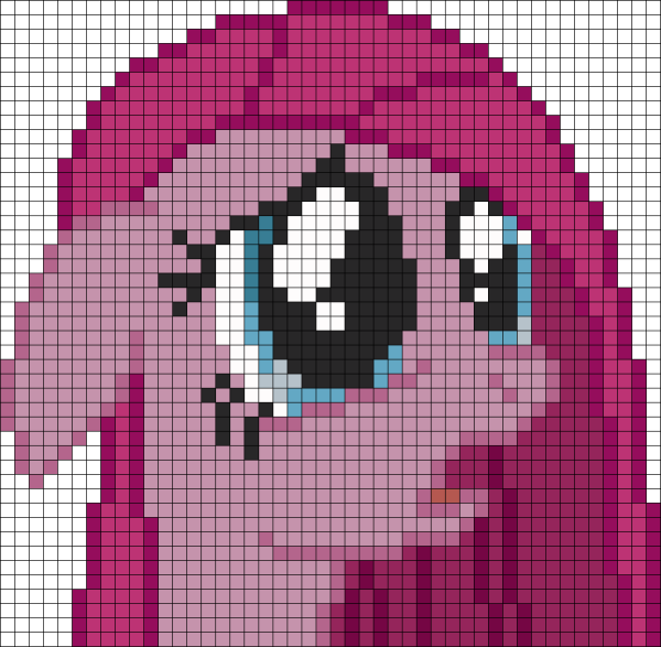 Пони по клеточкам