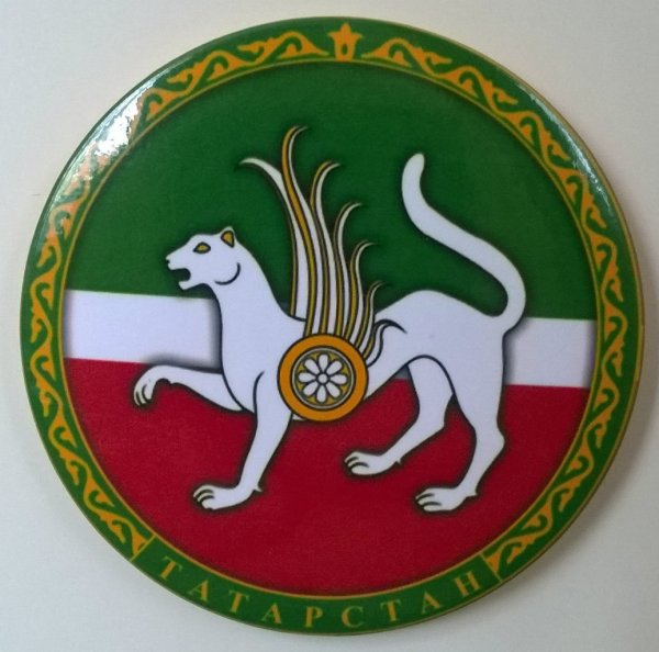 Бело чёрный герб Татарстана