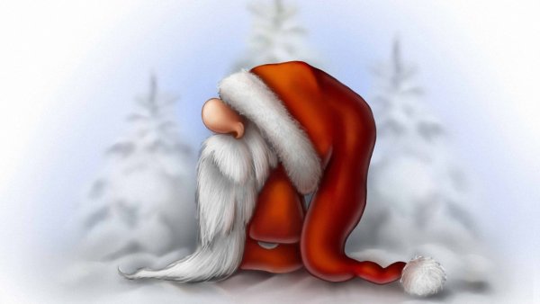 Смешные новогодние картинки