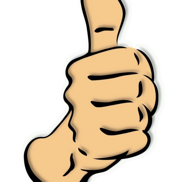 Кулак с пальцем вверх