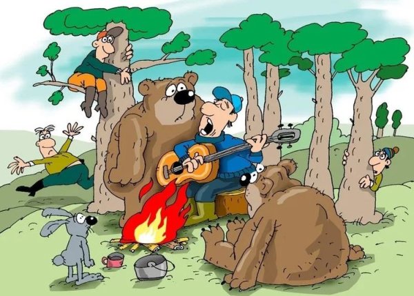 Туристические карикатуры