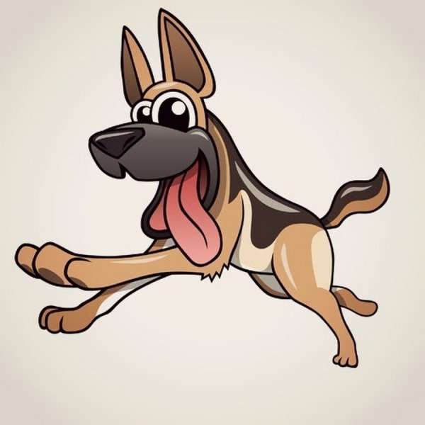 Мультяшные овчарки