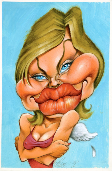 Шарж Камерон Диаз