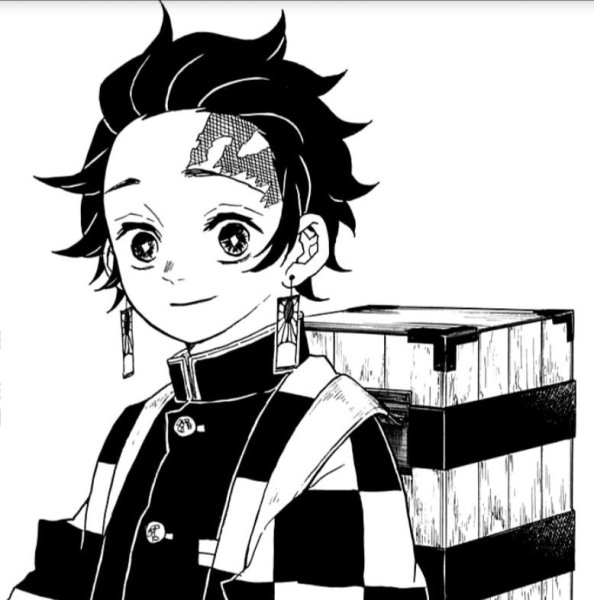 Танджиро Камадо зарисовки