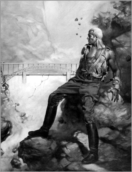 Фрэнк Фразетта карандаш