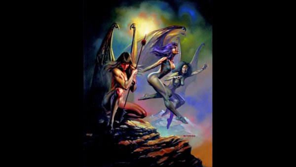 Ангел эскиз арта