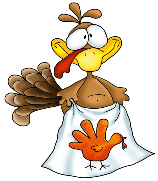 Веселая курица