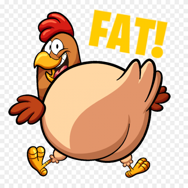 Веселая курица