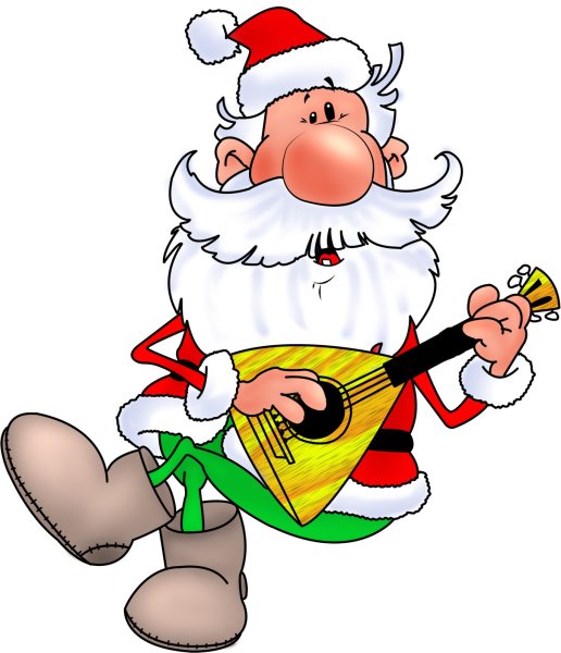 Новогодний дед Мороз