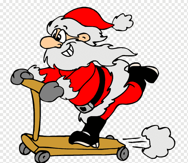 Прикольные новогодние олени