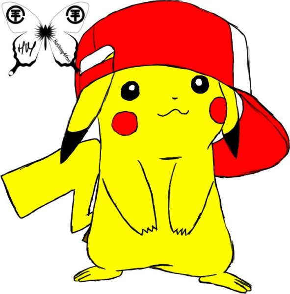 Окраска Пикачу