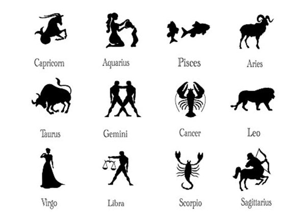 Силуэт знак зодиака символы