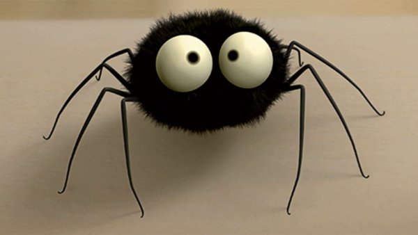 Прикольный паучок