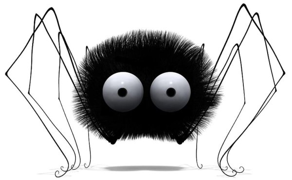 Букашки мультфильм паучок