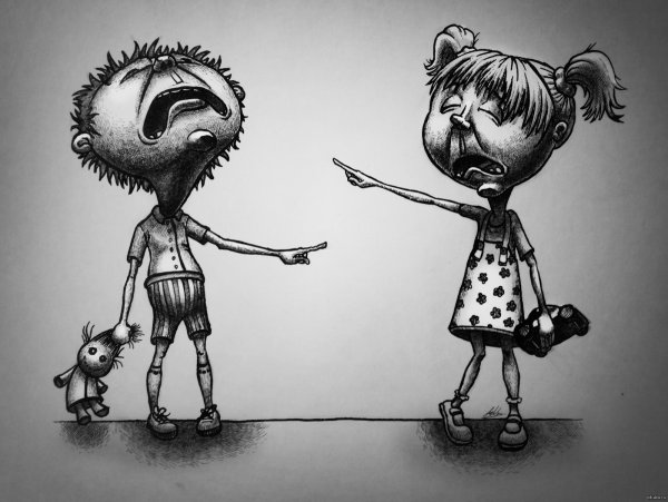 Прикольные рисунки людей