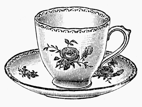 Чашка рисунок