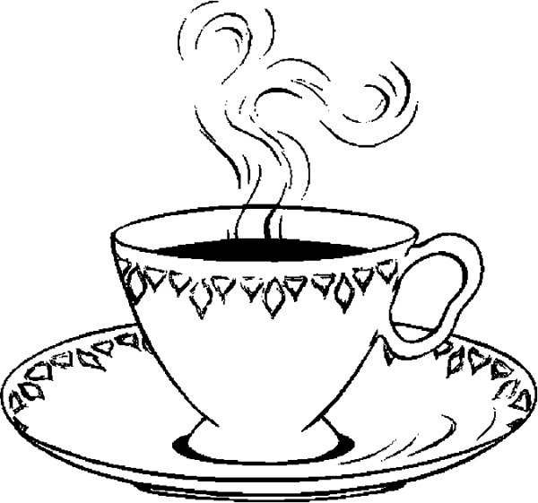 Раскраска чай