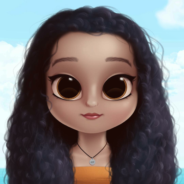 Милые мультяшные девушки