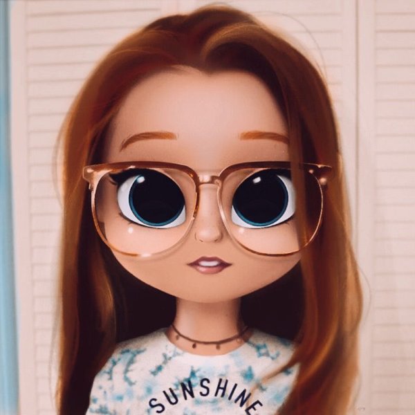 Милые мультяшные девочки