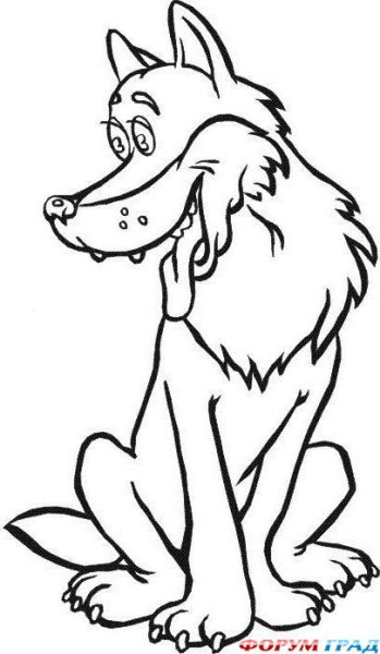 Морда волка