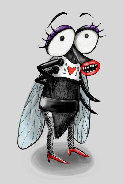 Смешная Муха