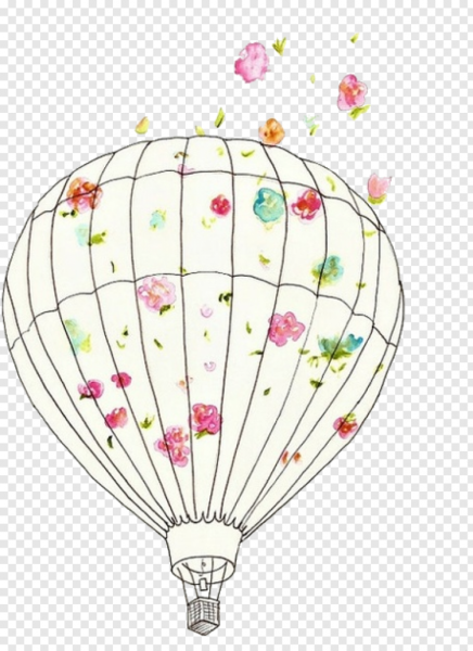 Воздушный шар раскраска для детей