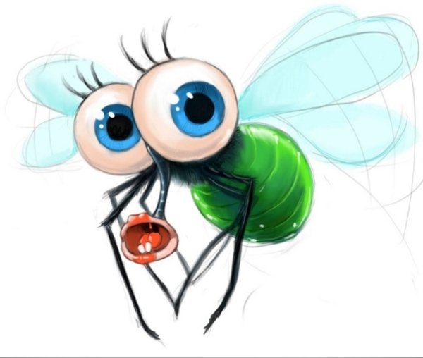 Муха картинка для детей