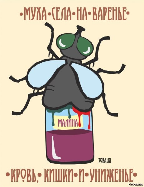 Прикол про муху