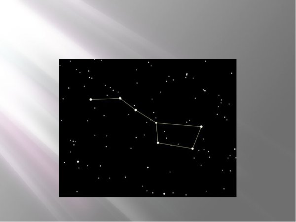 Созвездие большой медведицы