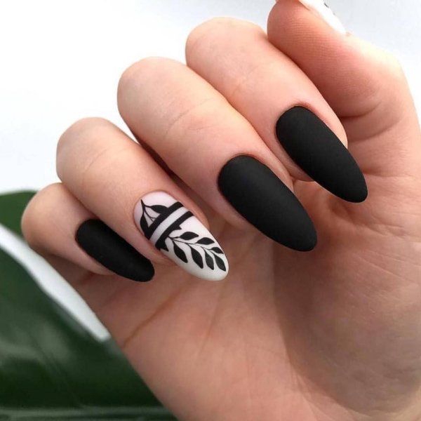 Маникюр 2021 силуэт