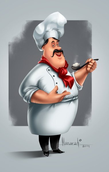 Прикольный повар