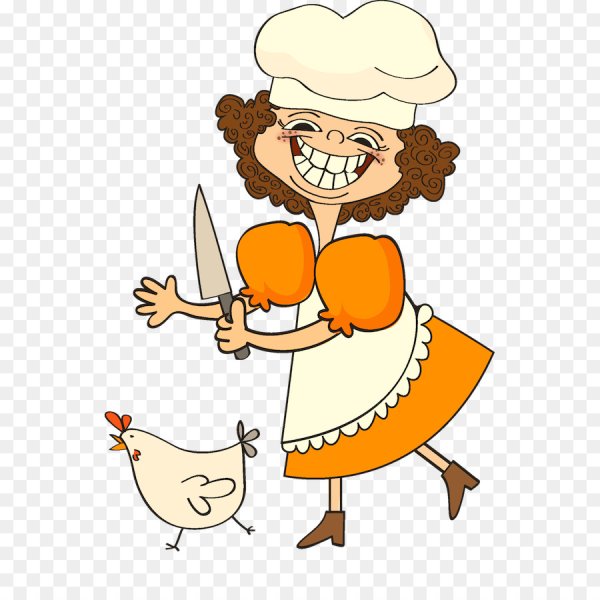 Нарисовать кухарку