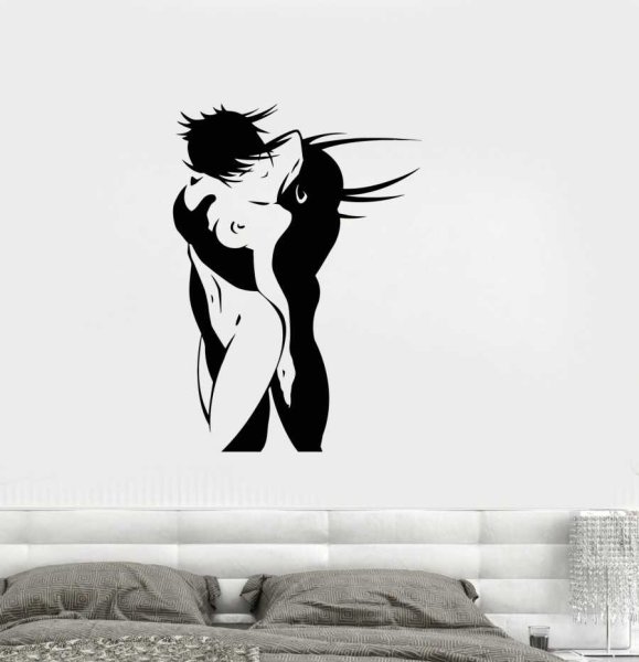 Графичные фотообои для интерьера