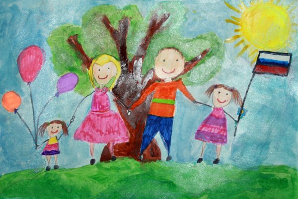 Семья рисунок