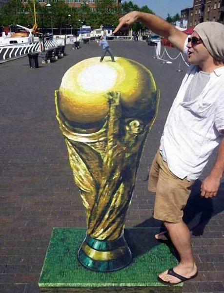 Самый большой 3д рисунок в мире