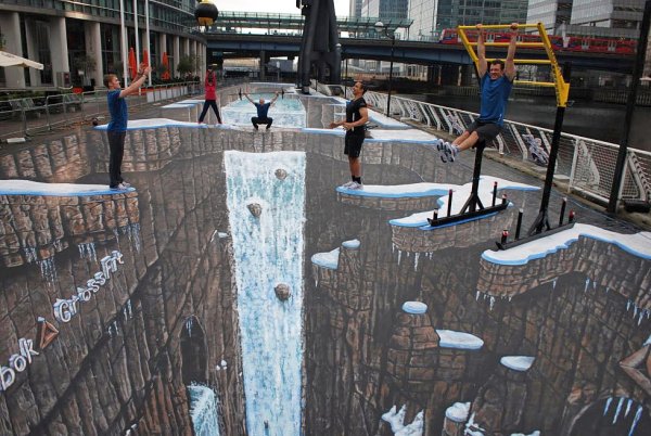 Самый большой 3д рисунок в мире